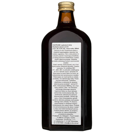 Hildegard Wormwood Tincture Bio Maitrunk - 500 ml