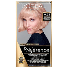 L'Oréal Paris Preference Hair Colour, 9.23 Pure Rose, Very Light Blonde