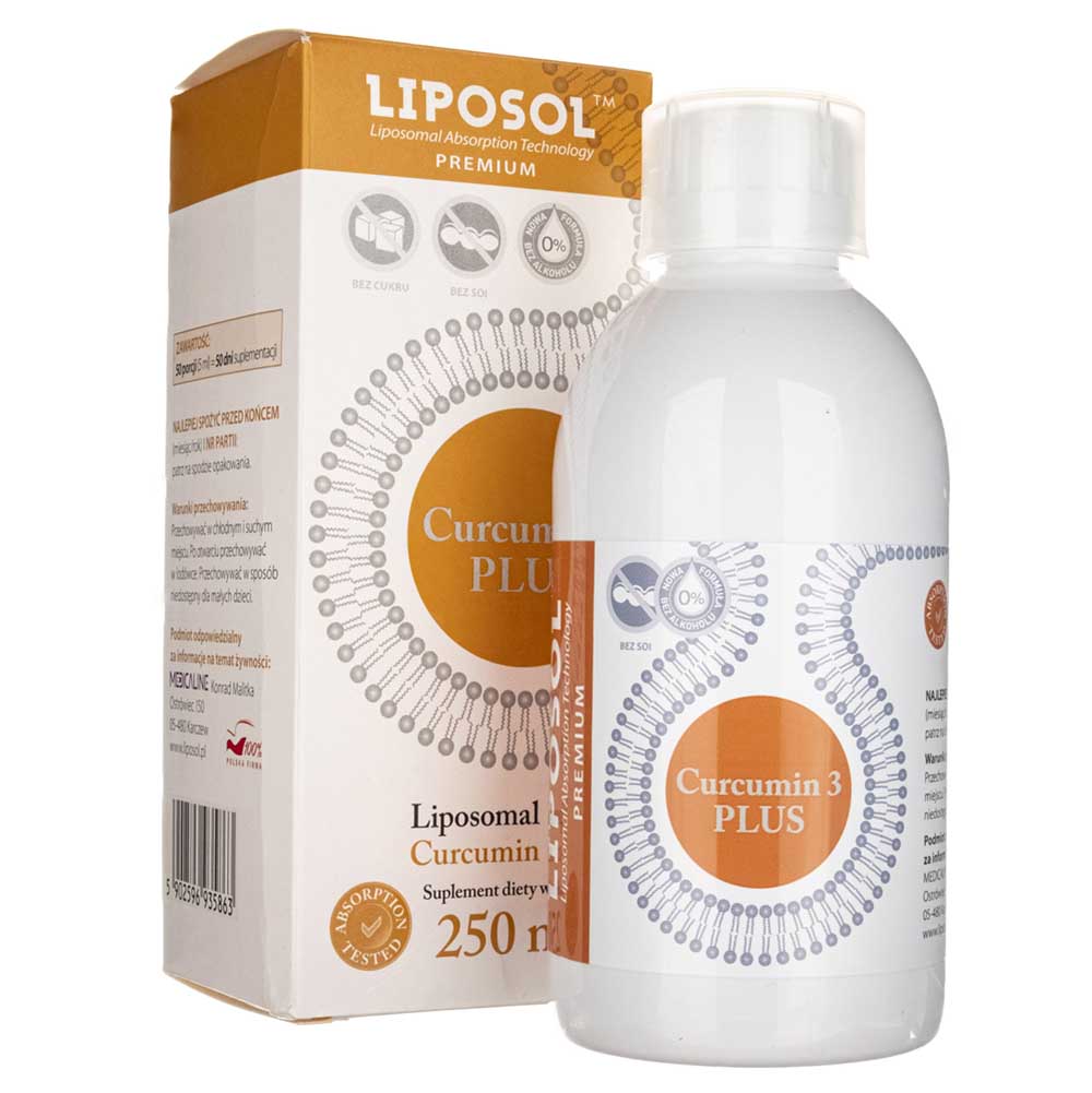 Liposol Liposomal Curcumin 3 - 250 ml