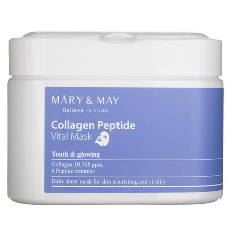 Mary&May Collagen Peptide Vital Mask - 30 pieces