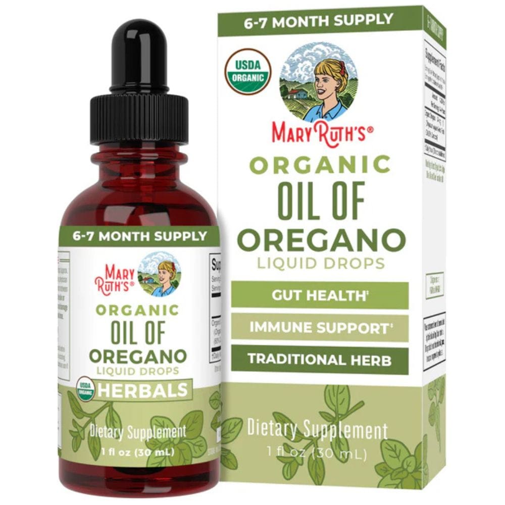 MaryRuth's Organic Oil of Oregano Liquid Drops - 30 ml