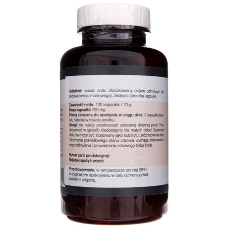 Medverita Sodium Butyrate - 120 Capsules