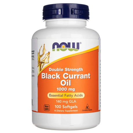 Now Foods Black Currant Oil, Double Strength 1000 mg - 100 Softgels