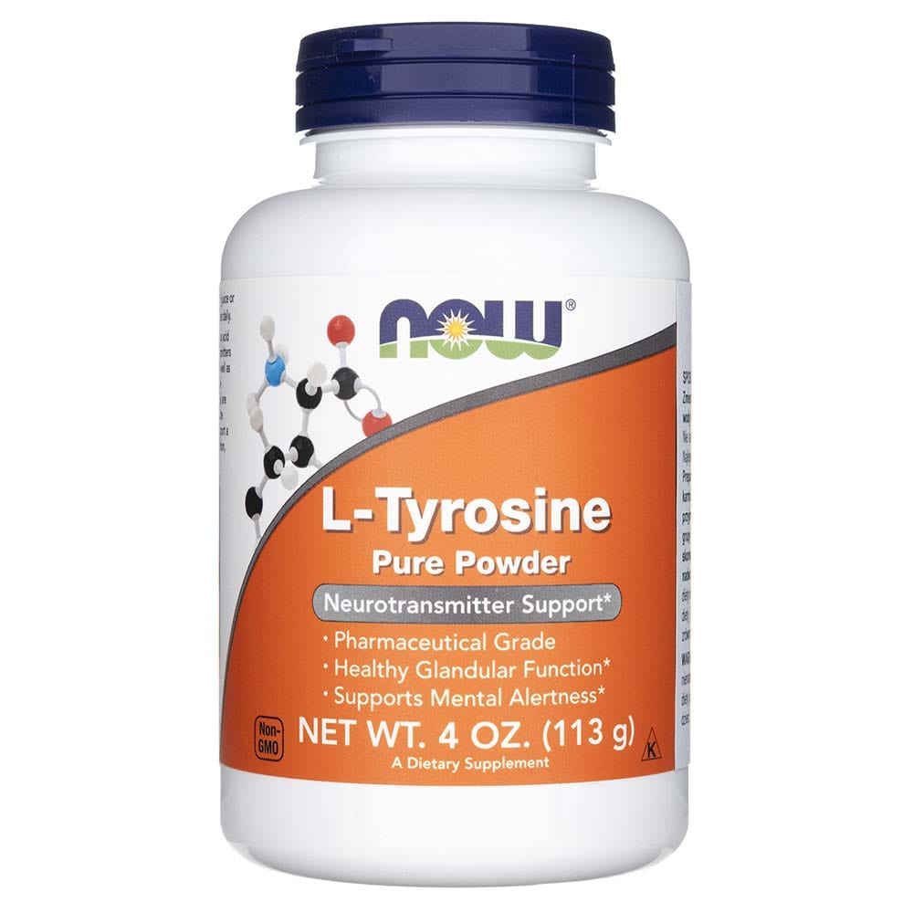 Now Foods L-Tyrosine Pure Powder - 113 g