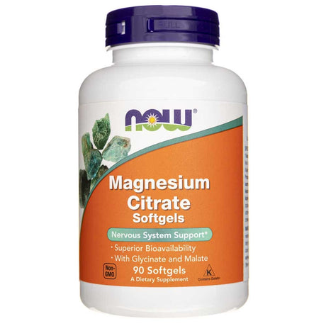 Now Foods Magnesium Citrate - 90 Softgels