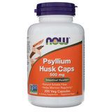 Now Foods Psyllium Husk 500 mg - 200 Veg Capsules