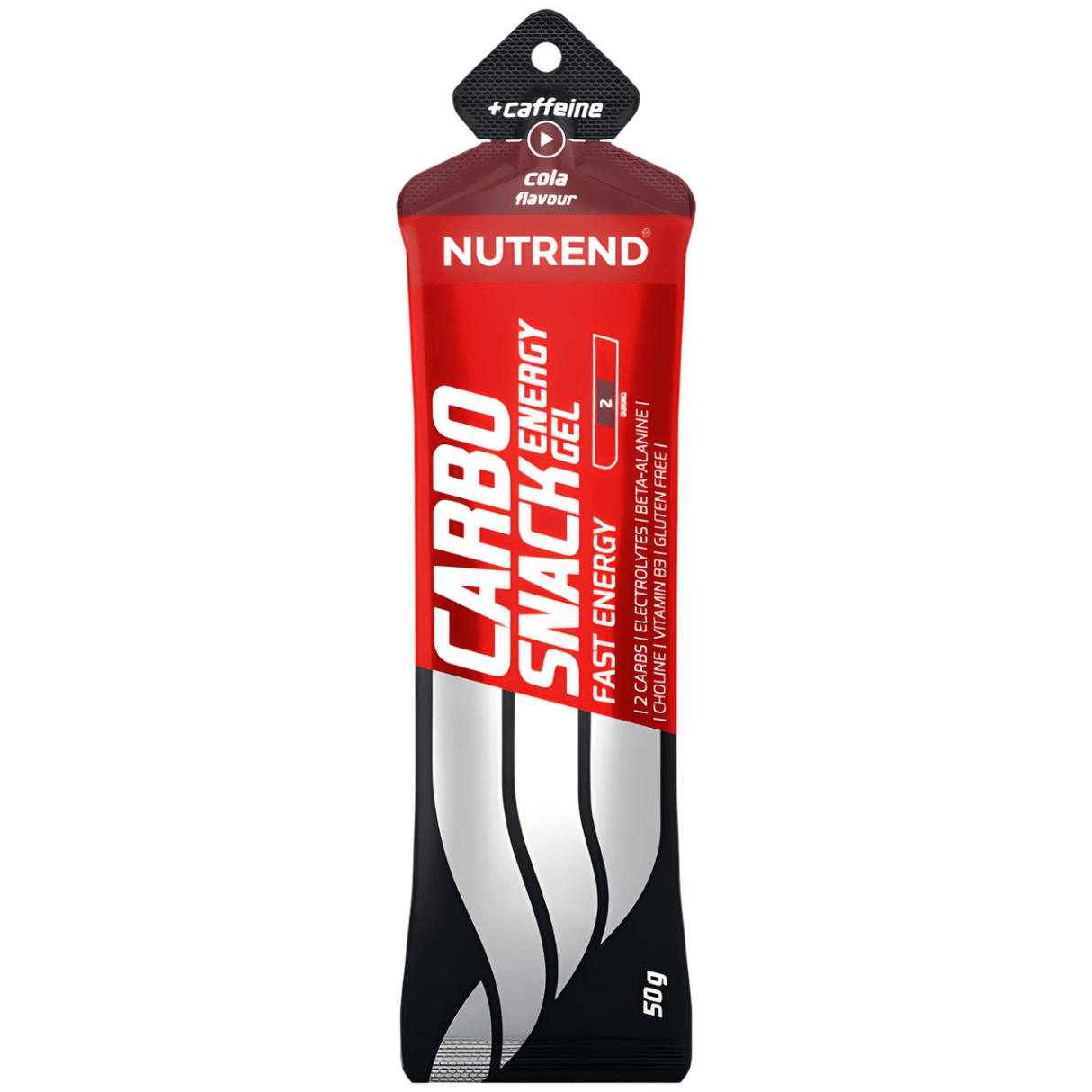 Nutrend Carbosnack Gel with Caffeine, Cola - 50 g