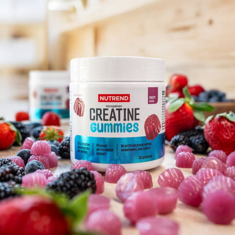 Nutrend Creatine Gummies, Forest Fruits – 60 Pieces