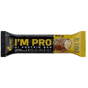 Olimp I'M PRO Protein Bar, Peanut Butter - 40 g