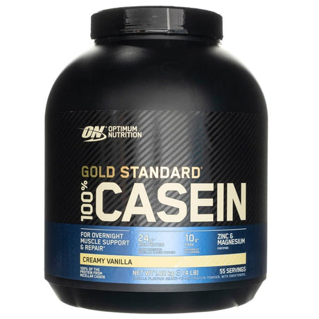 Optimum Nutrition Gold Standard 100% Casein Protein, Creamy Vanilla - 1820 g