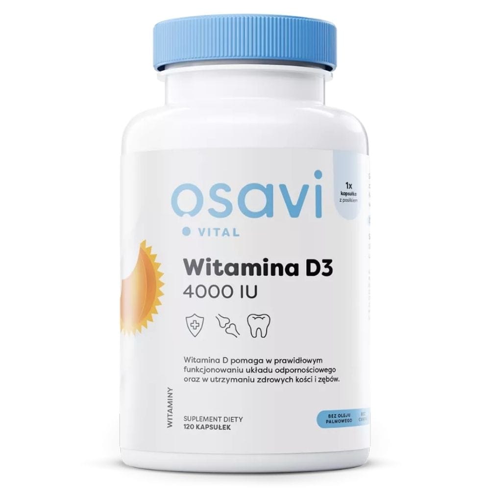 Osavi Vitamin D3 4000 IU - 120 Capsules