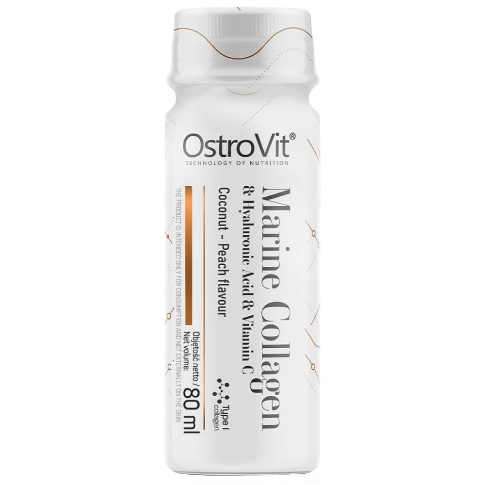OstroVit Marine Collagen Shot, Coconut & Peach - 80 ml