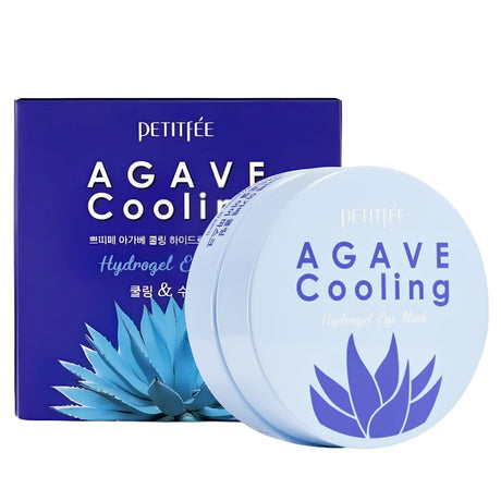Petitfee Agave Cooling Hydrogel Eye Pads - 60 Pieces