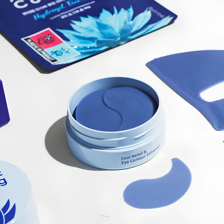 Petitfee Agave Cooling Hydrogel Eye Pads - 60 Pieces