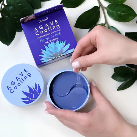 Petitfee Agave Cooling Hydrogel Eye Pads - 60 Pieces