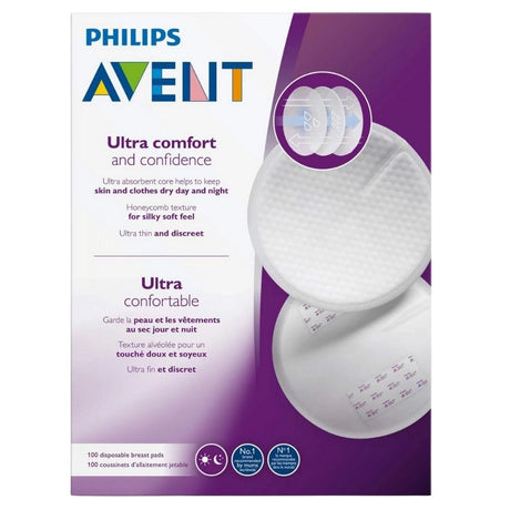 Philips Avent Disposable Breast Pads - 100 Pieces