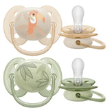 Philips Avent Ultra Soft Pacifier, 0-6 Months, Boy - 2 Pieces