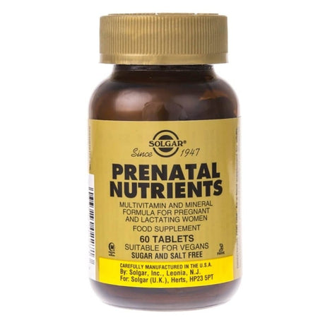 Solgar Prenatal Nutrients - 60 Tablets