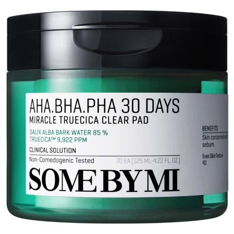 Some By Mi AHA BHA PHA Miracle Truecica Clear Pad - 70 Pieces