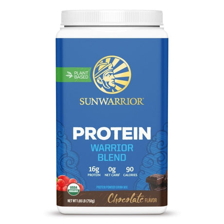 Sunwarrior Warrior Blend Protein, Chocolate, USA - 750 g