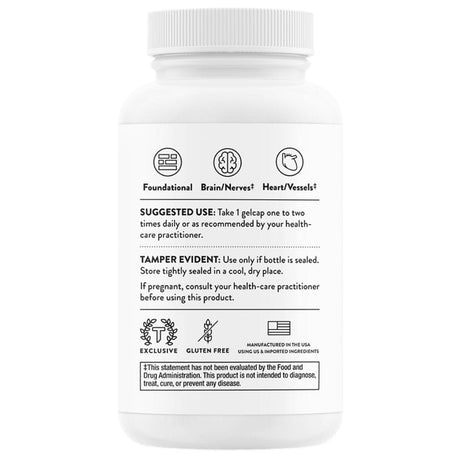 Thorne Research CoQ10, Ubiquinone 100 mg - 60 Capsules