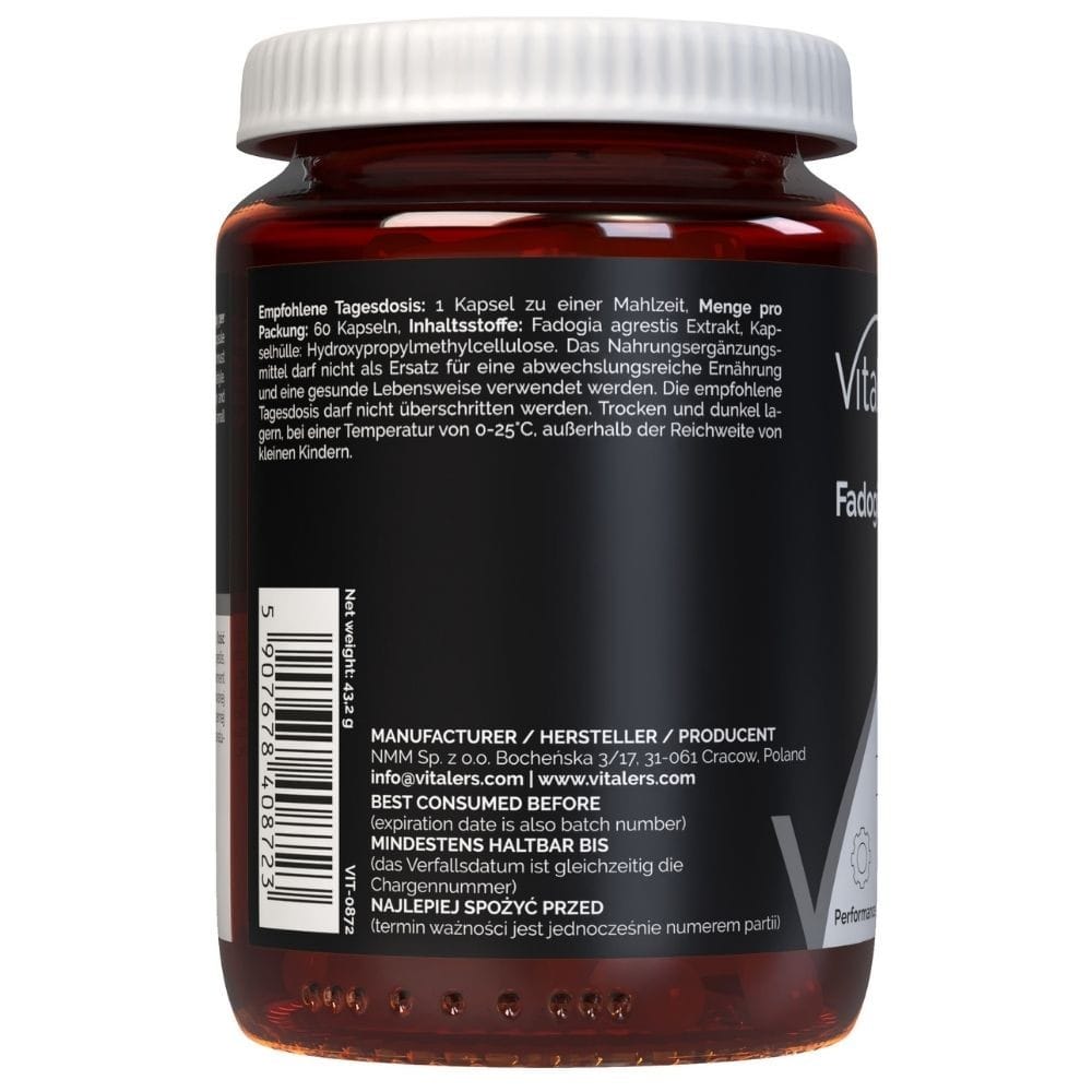 Vitaler's Fadogia Agrestis 600 mg - 60 Capsules