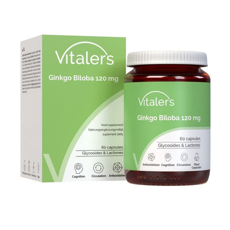 Vitaler's Ginkgo Biloba 120 mg - 60 Capsules