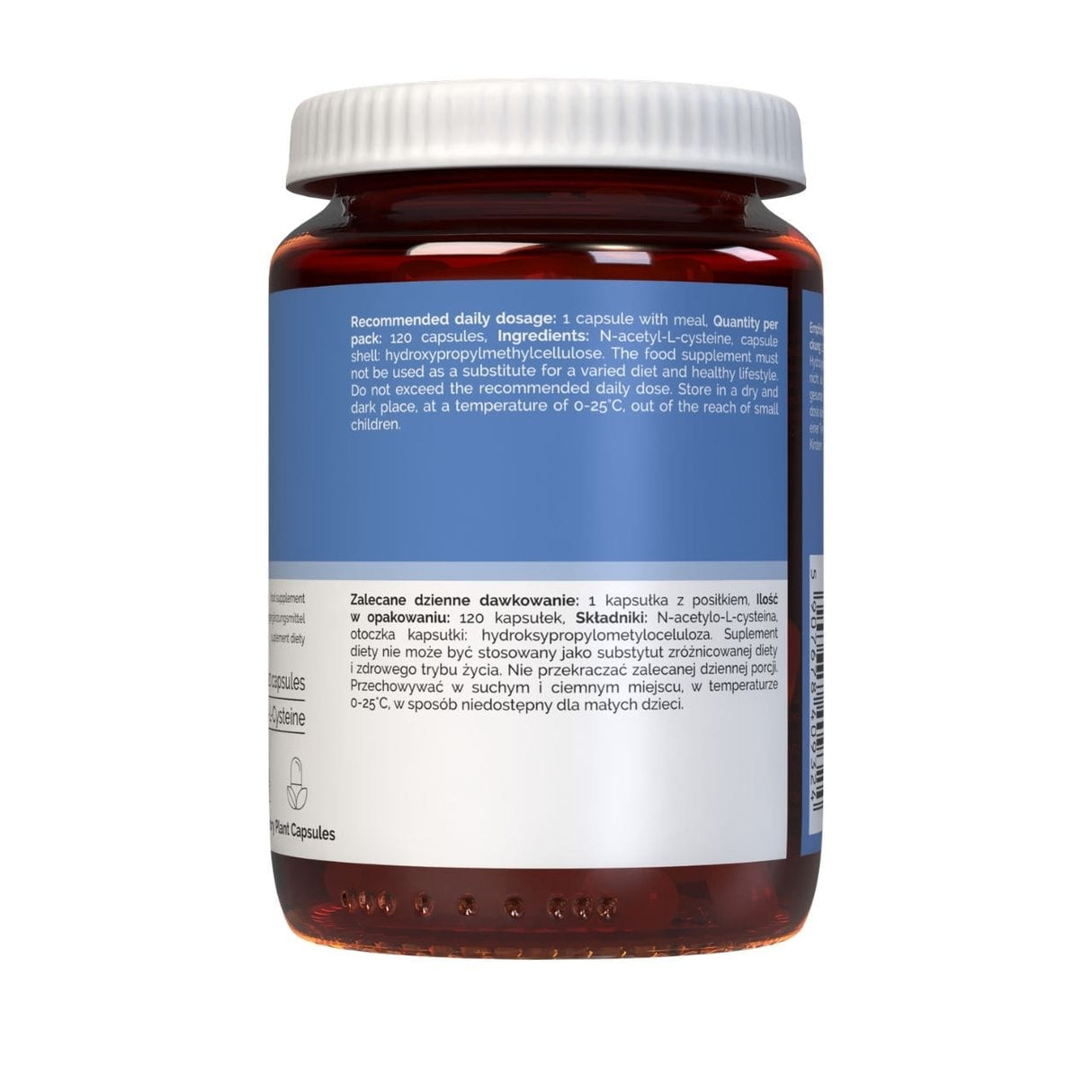 Vitaler's NAC 200 mg – 120 Capsules