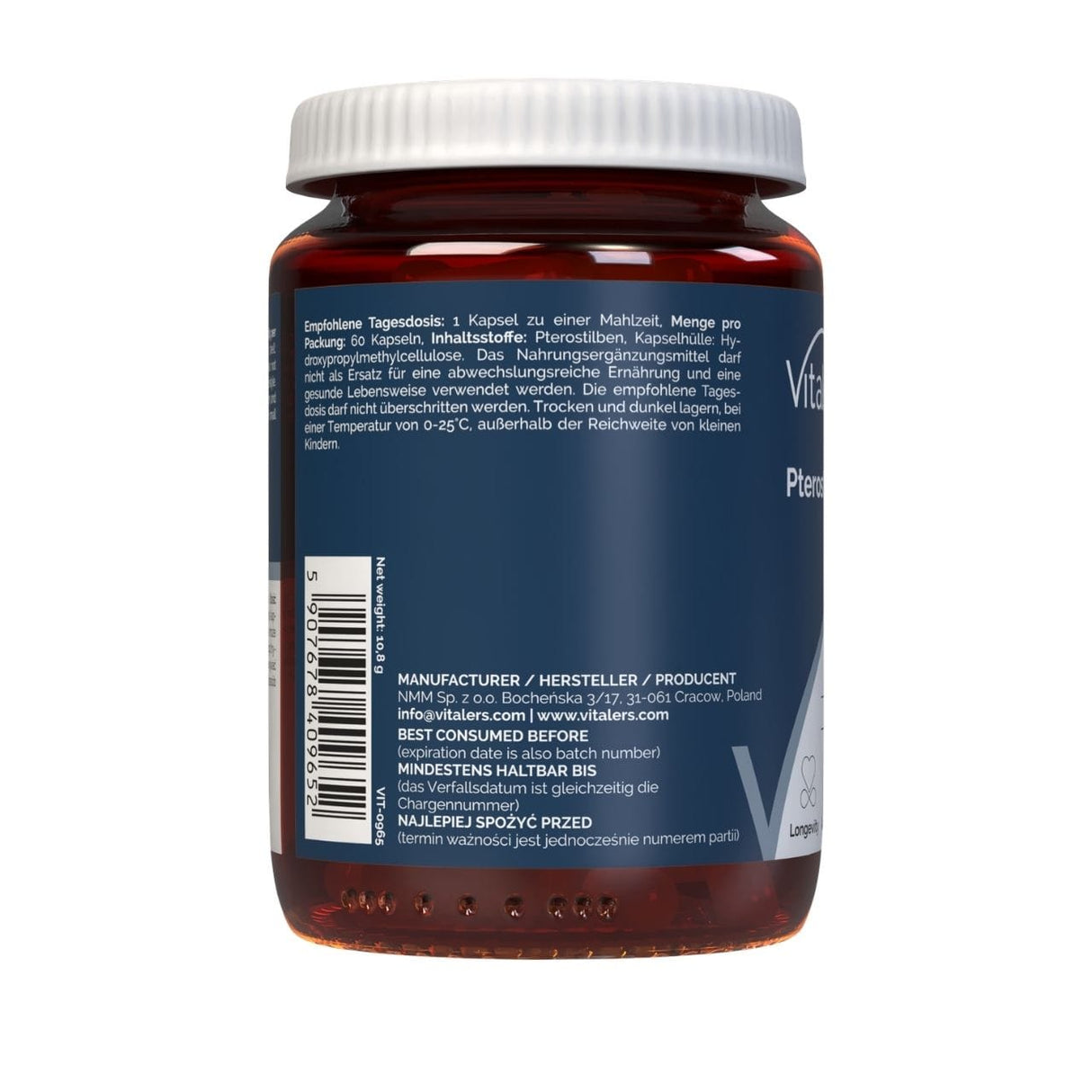 Vitaler's Pterostilbene 100 mg - 60 Capsules