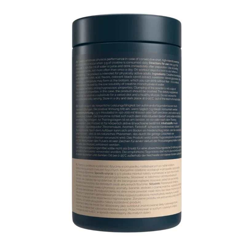 Vitaler's Sport Micronized Creatine Monohydrate 5000 mg, Cherry - 500 g