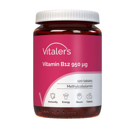Vitaler's Vitamin B12 950 mcg - 120 Tablets