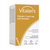 Vitaler's Vitamin C with Rosehip 1000 mg - 60 Capsules