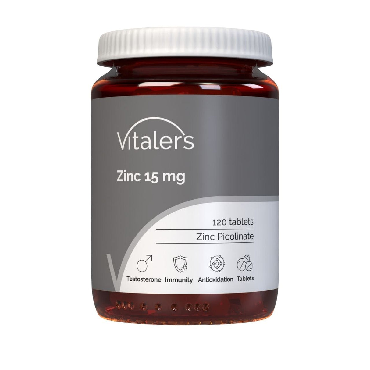 Vitaler's Zinc Picolinate 15 mg - 120 Capsules
