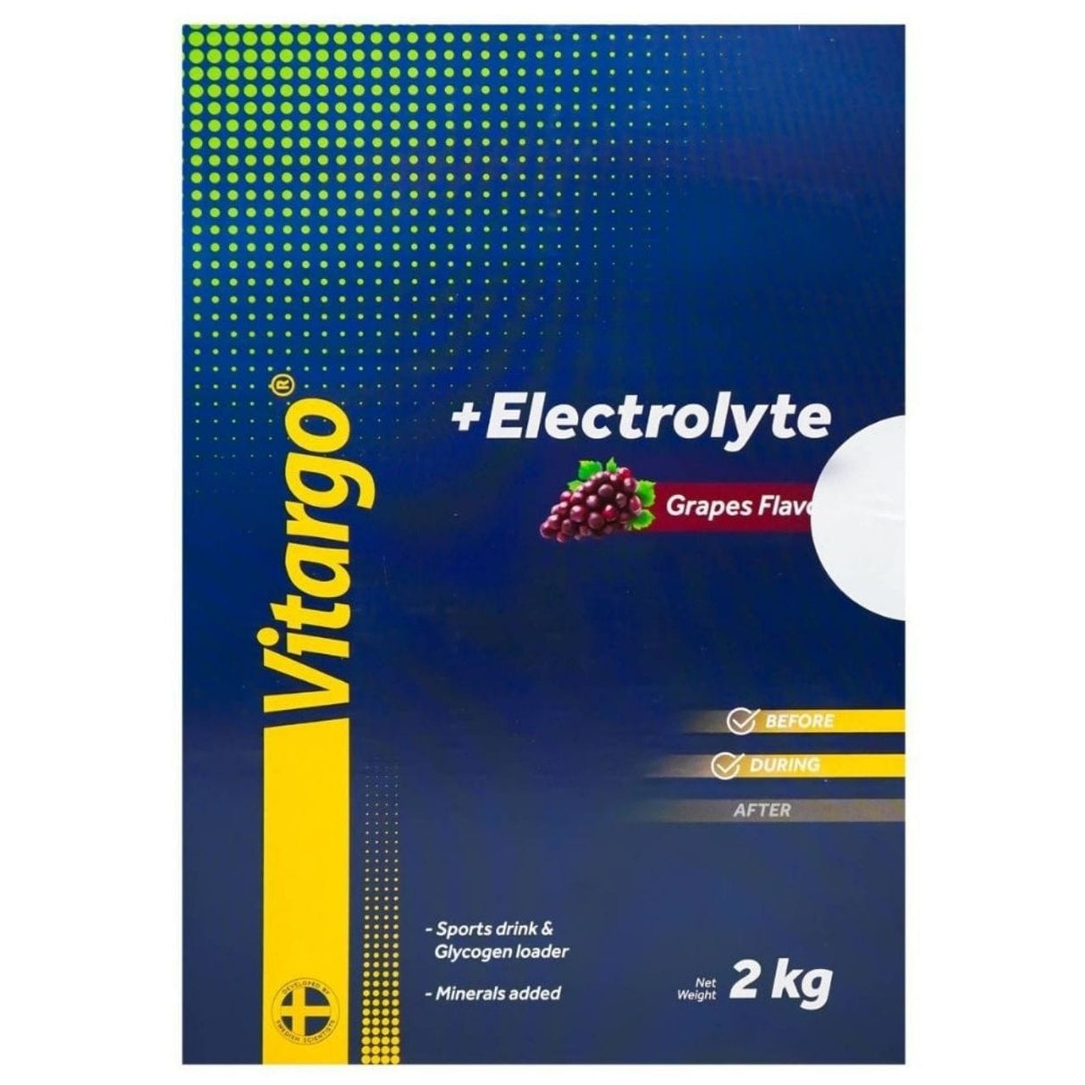 Vitargo + Electrolytes, Grape - 2000 g
