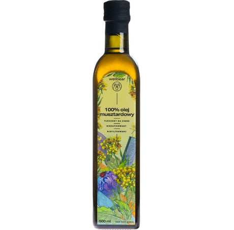 Wellbear Mustard Oil Cold Pressed - 500 ml