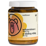 Wellbear Vitamin C with Rose Hip 1000 mg - 60 Capsules