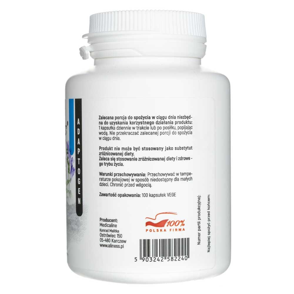 Aliness Baikalin (Baikal Thymus) Extract 85% 400 mg - 100 Veg Capsules