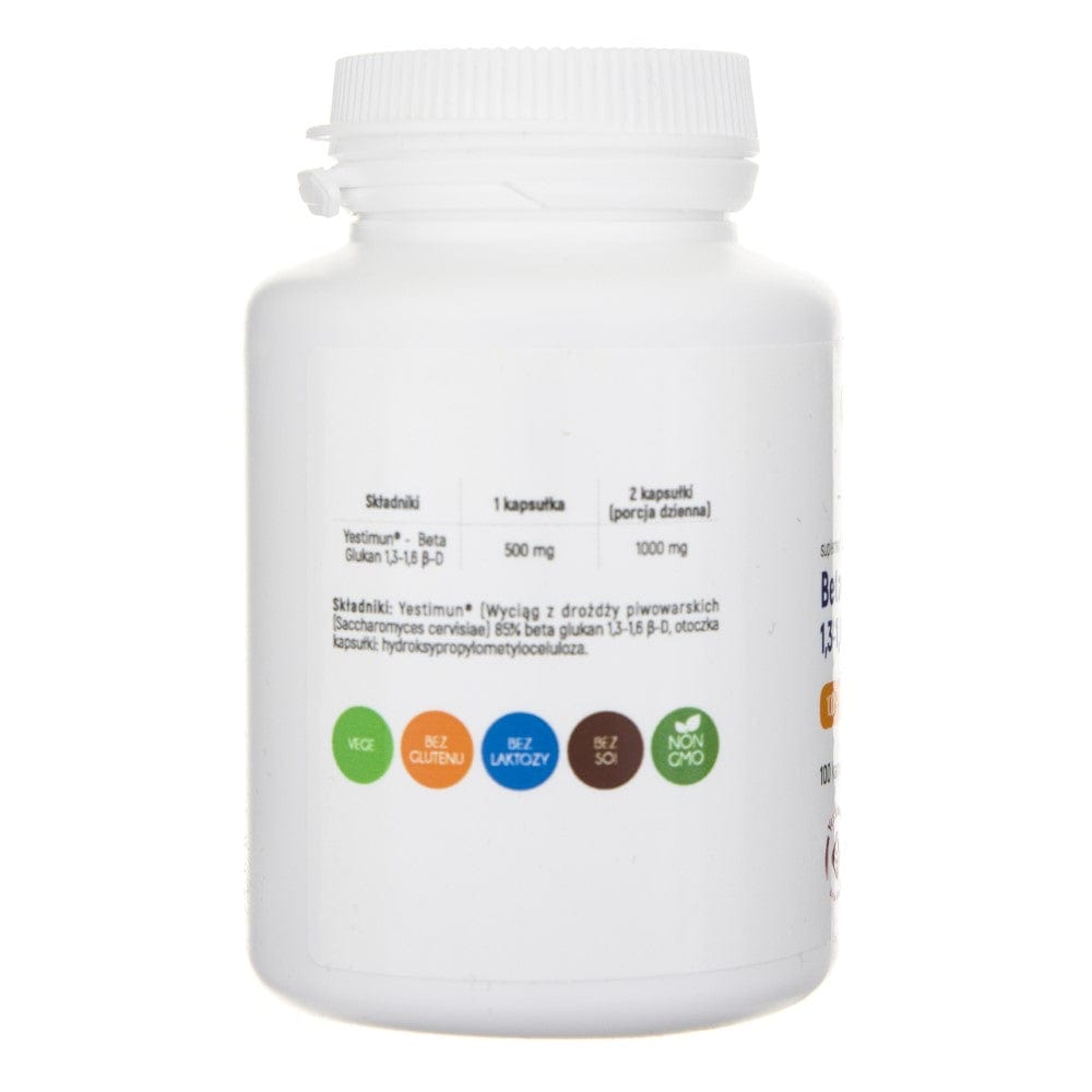 Aliness Beta Glucan Yestimun® 1,3-1,6 β-D 500 mg - 100 Veg Capsules