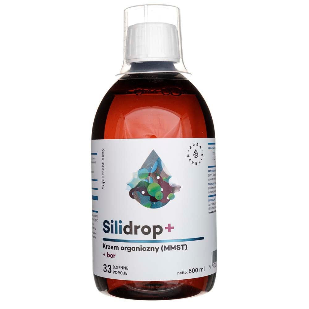 Aura Herbals Silidrop+ – organic silicon + Boron liquid - 500 ml