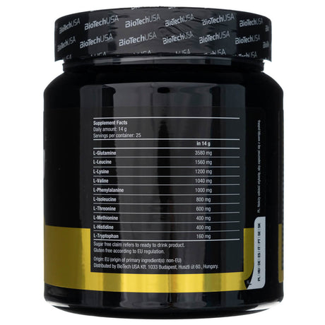 BioTech USA EAA Zero, Lemon Flavoured - 350 g