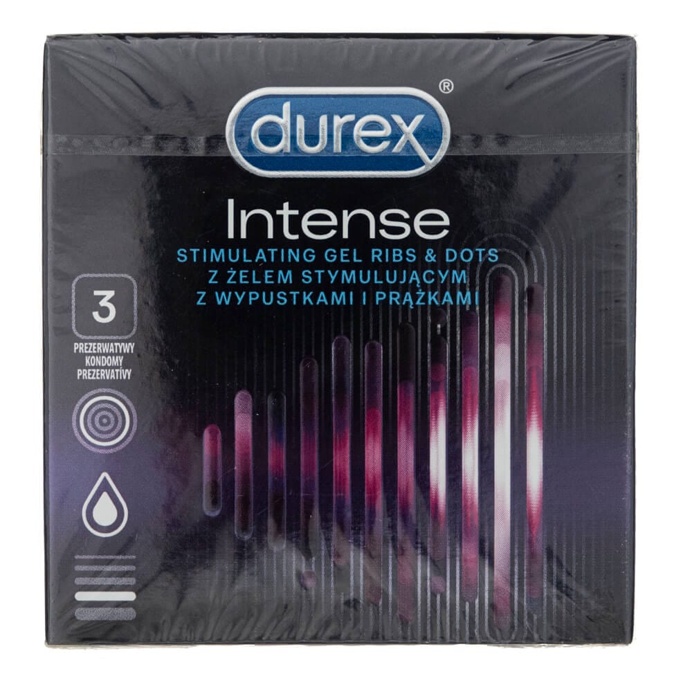 Durex Intense Orgasmic condoms - 3 pcs.