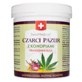 Herbamedicus Black Claw with Hemp Balm - 500 ml