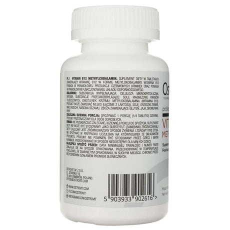 Ostrovit Vitamin B12 Methylocobalamin - 200 Tablets